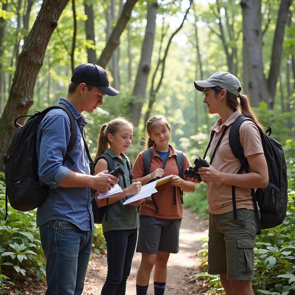 Field trip to nature reserve