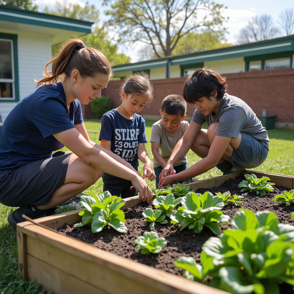 School garden project